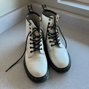 White Dr. Martens